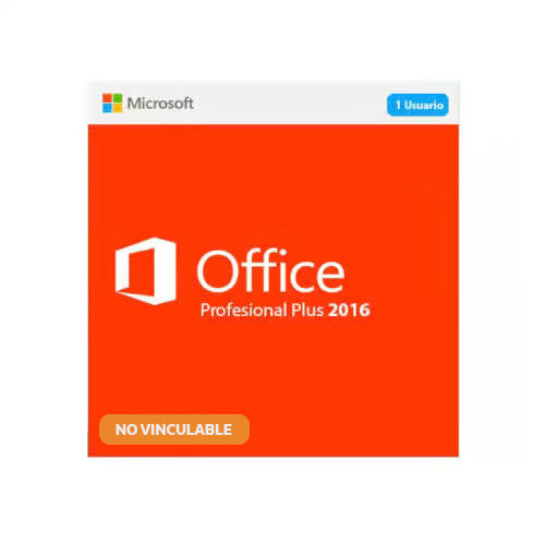 Microsoft Office 2016 Profesional Plus – Licencia Digital, (NO Vinculable)