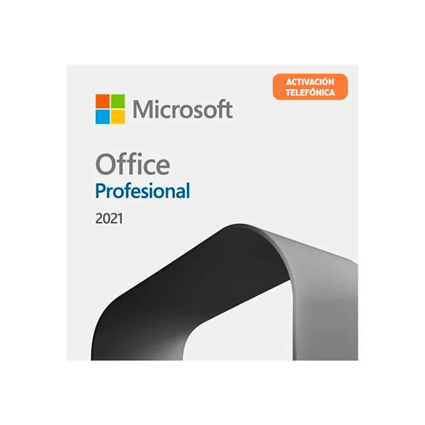 Microsoft Office 2021 Profesional Plus – Licencia Digital, (Activación por Teléfono)